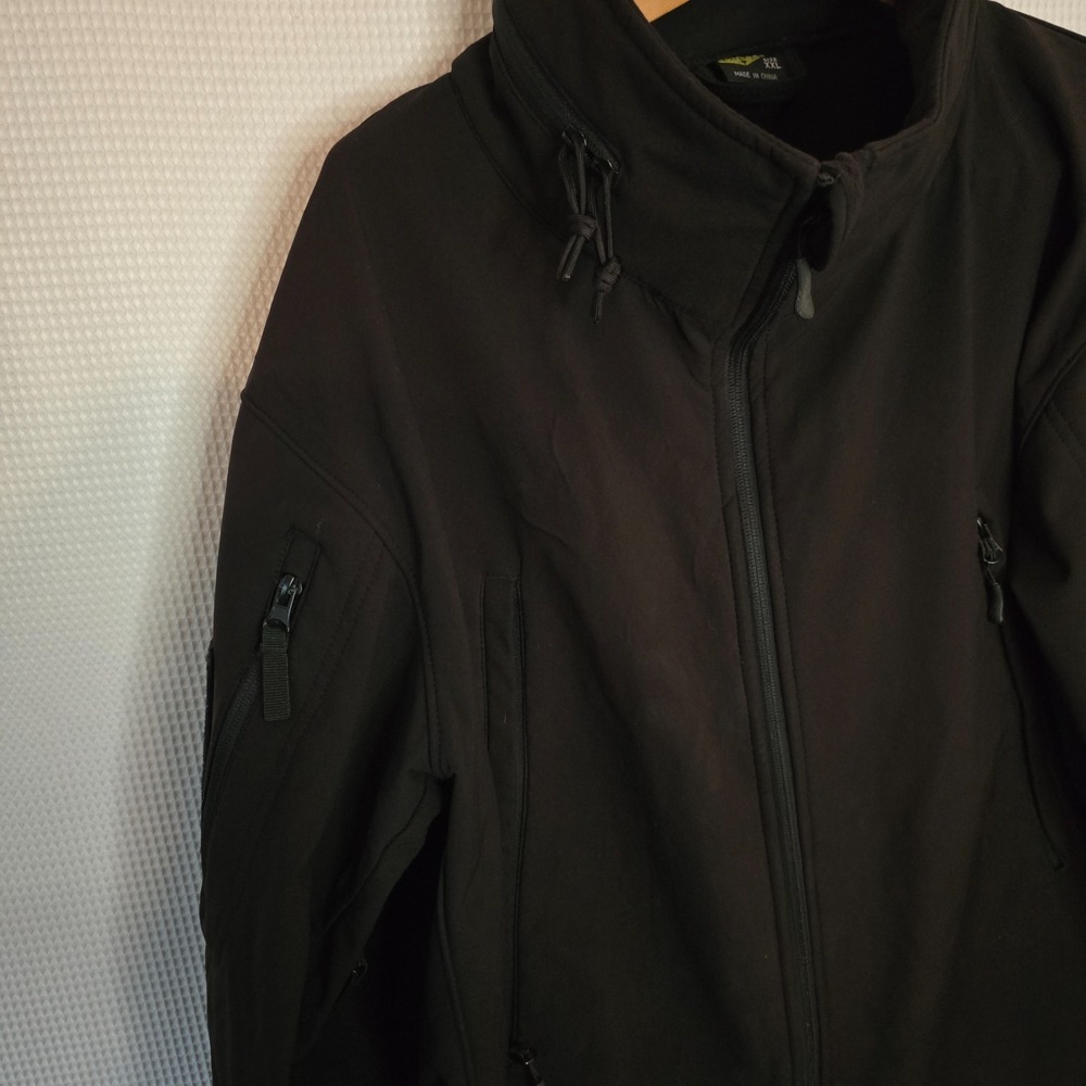 Summit Jacket Size XXL Black Softshell Tactical S… - image 3